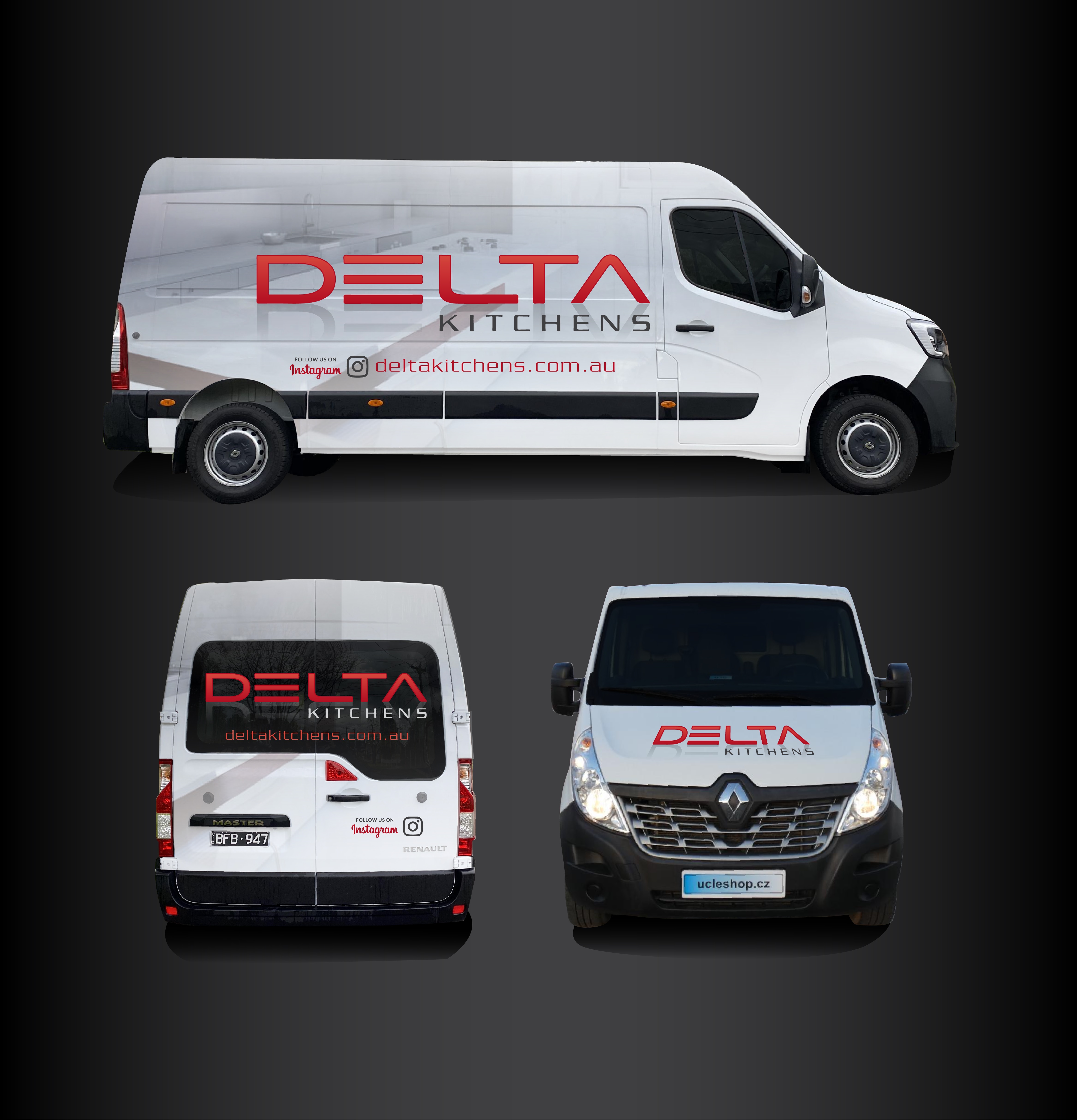 Car Wrap Design by Kira Graphics for Delta Kitchens | Design #28605918