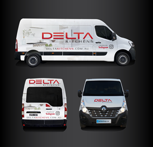 Car Wrap Design by Kira Graphics for Delta Kitchens | Design: #28611375