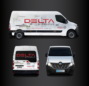 Car Wrap Design by ArtyFive DesignStudio for Delta Kitchens | Design #28614694