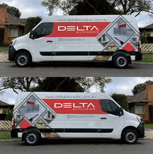 Van graphics  | Car Wrap Design by Deziners Zone