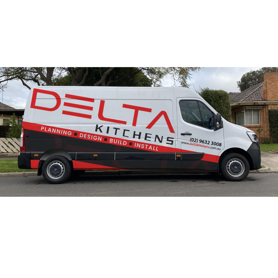 Car Wrap Design by Yoga Tri for Delta Kitchens | Design #28609658