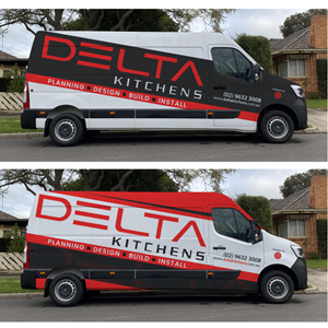 Car Wrap Design by Yoga Tri for Delta Kitchens | Design: #28609803