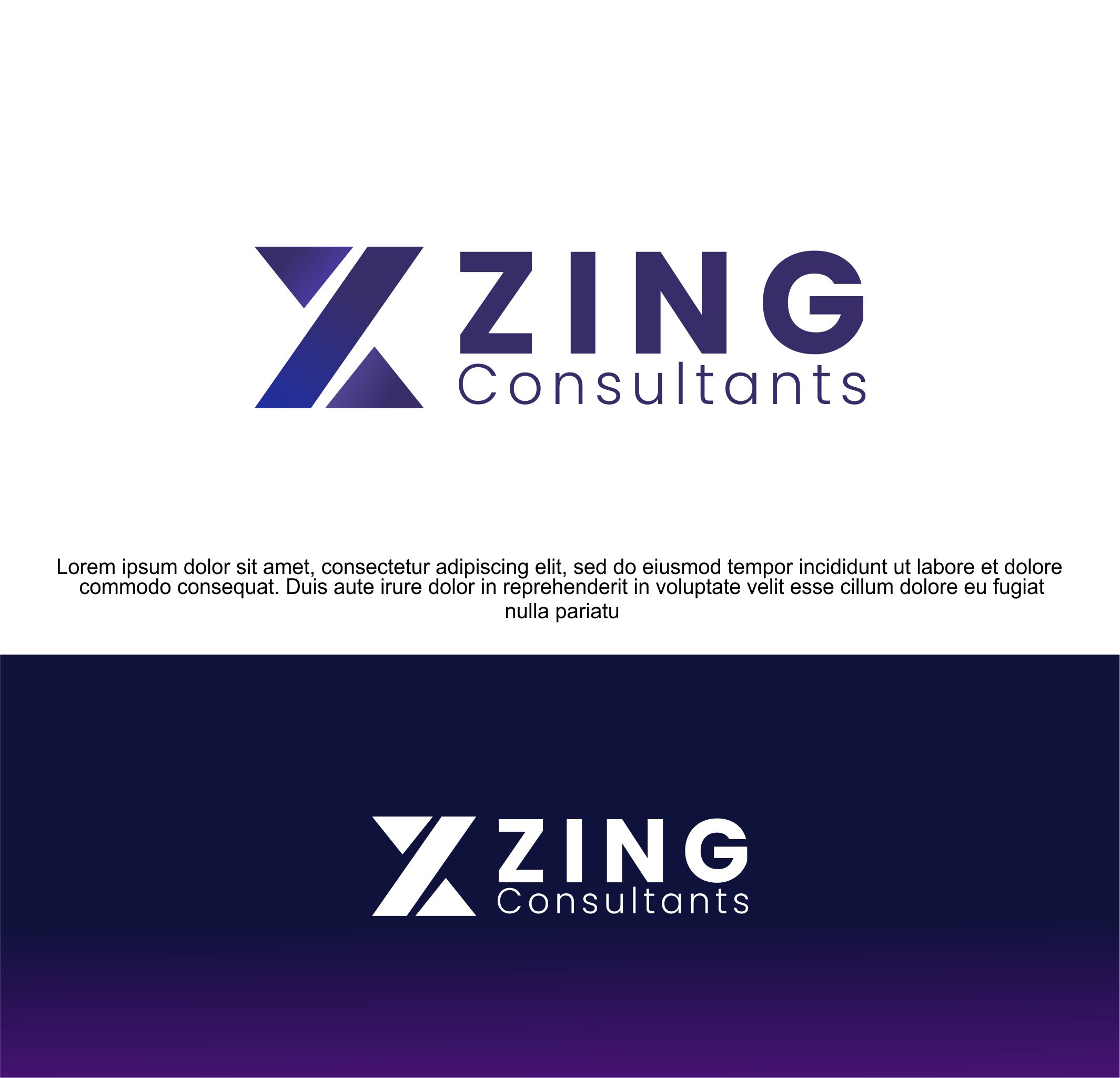Logo Design by GI ART for Zing Consultants | Design #28635781