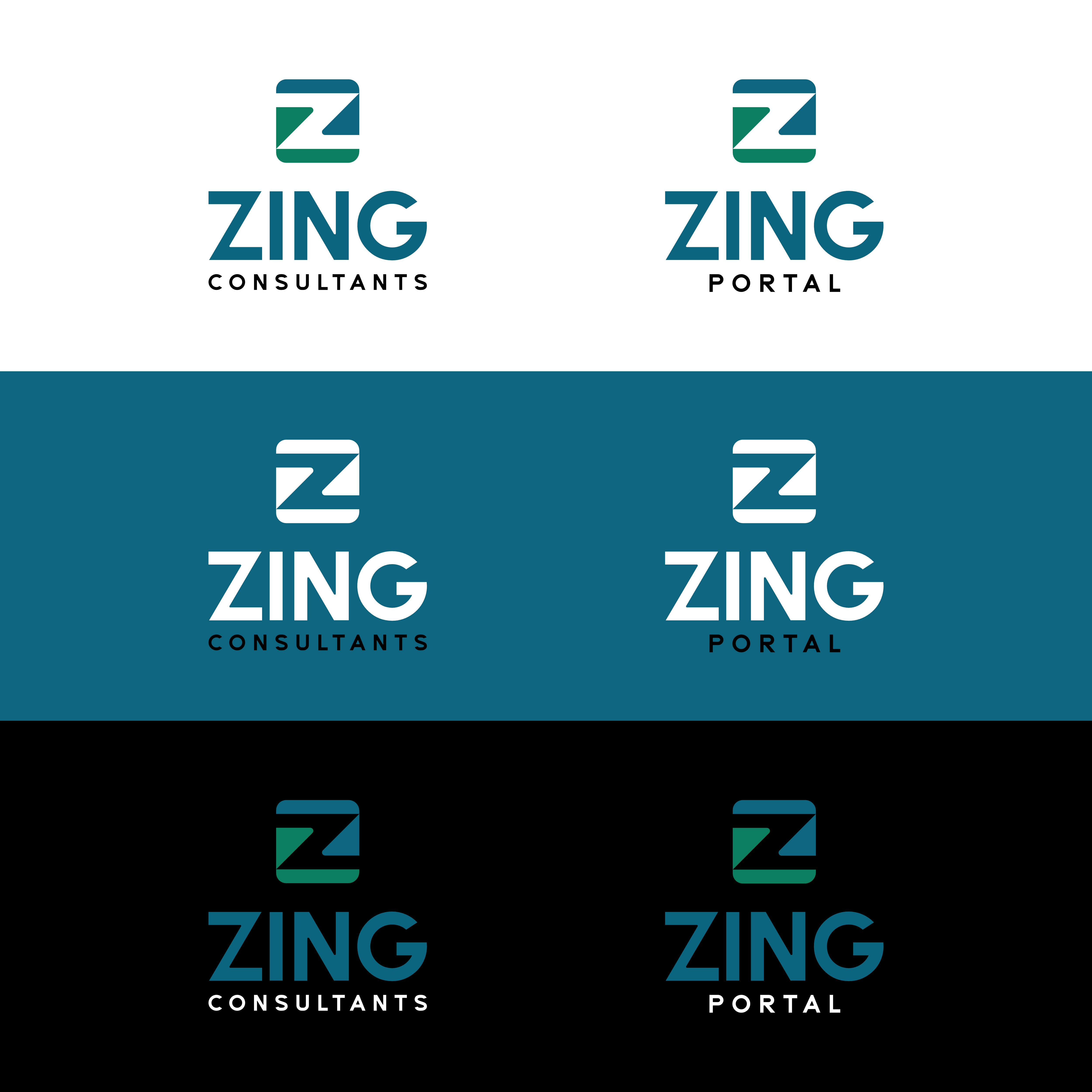 Logo Design by Glorizart for Zing Consultants | Design #28603731
