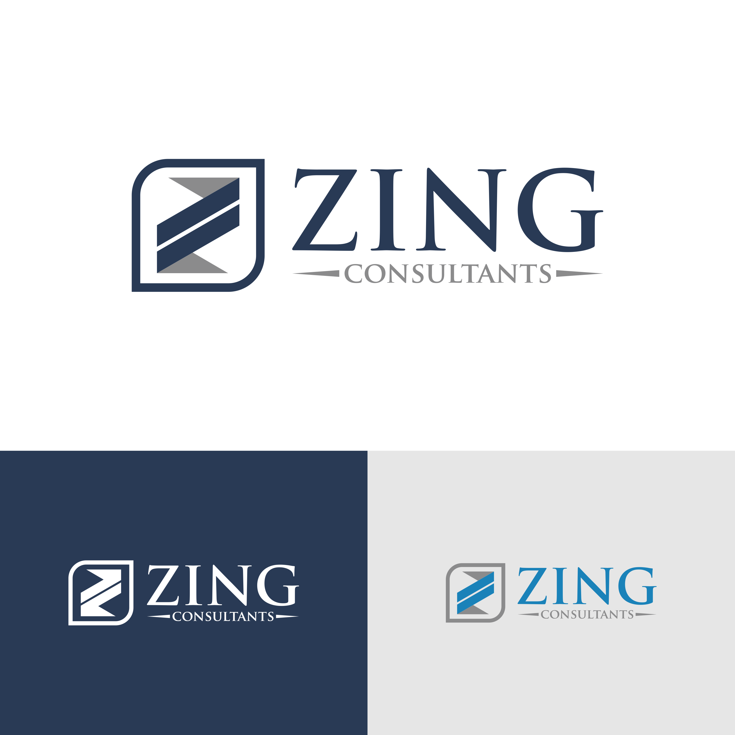 Logo Design by Raziq Art for Zing Consultants | Design #28623830