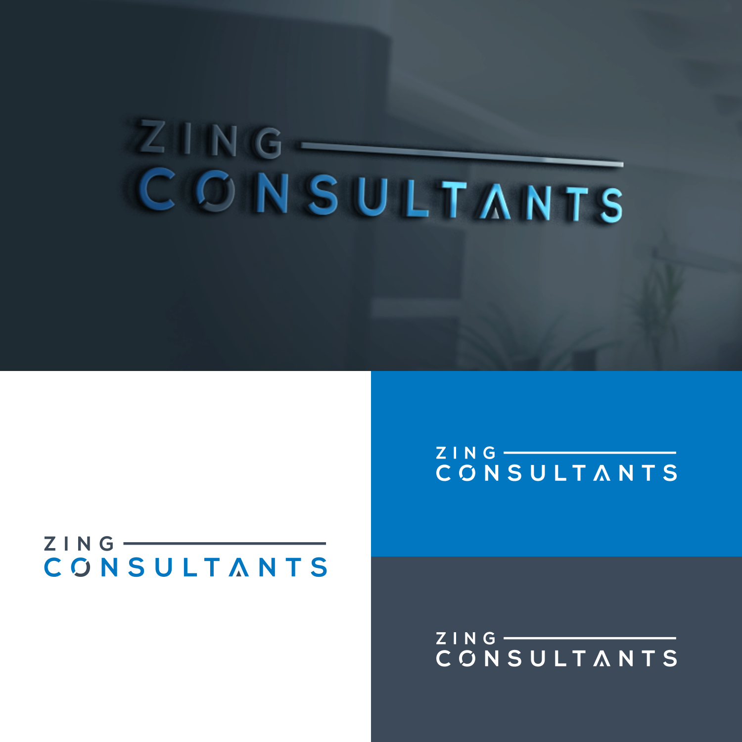Diseño de Logo por okta5 para Zing Consultants | Diseño #28605241