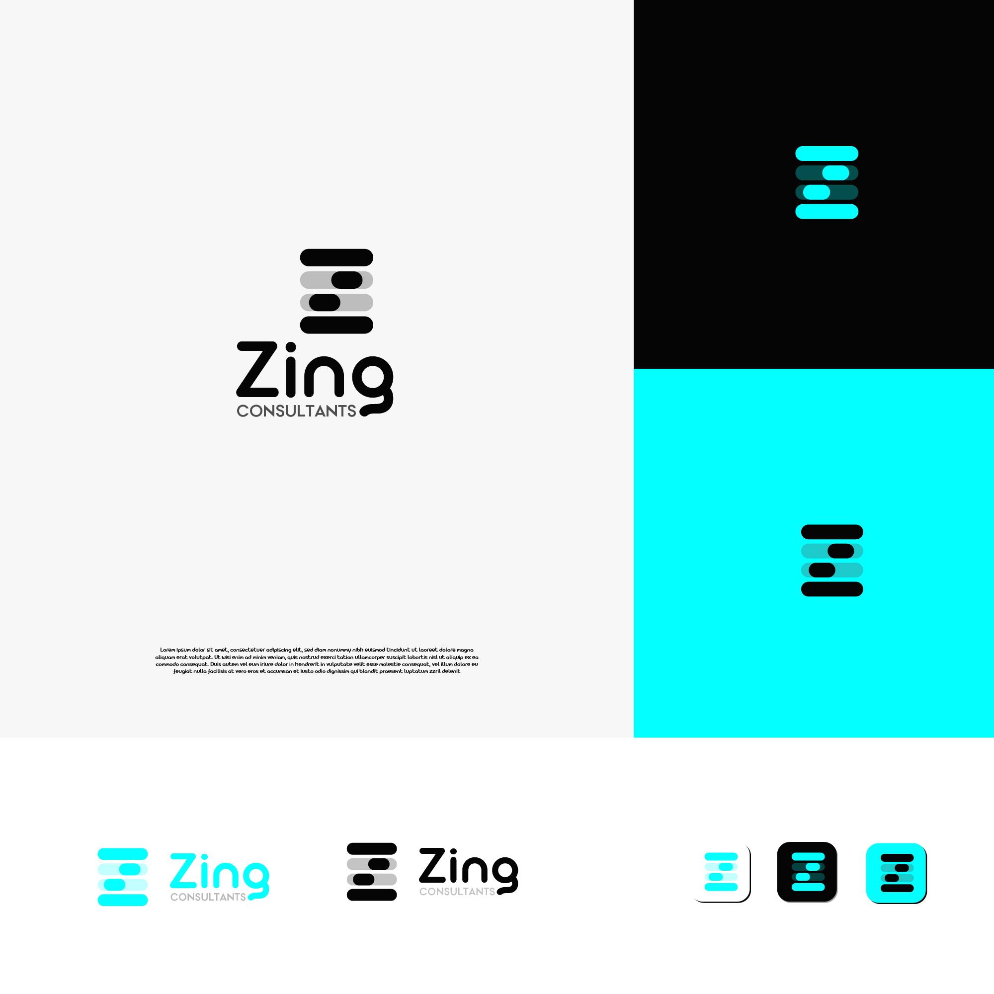 Logo Design by Grapismo Brand Studio for Zing Consultants | Design #28605621