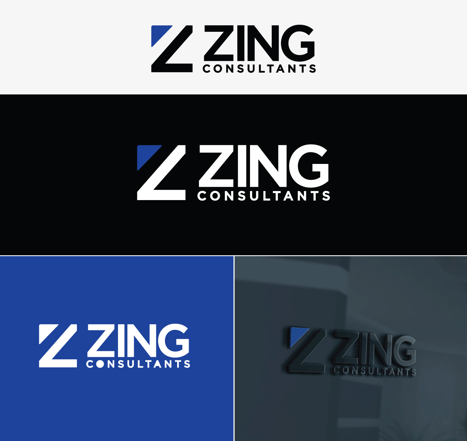 Logo Design by Atec for Zing Consultants | Design #28609448