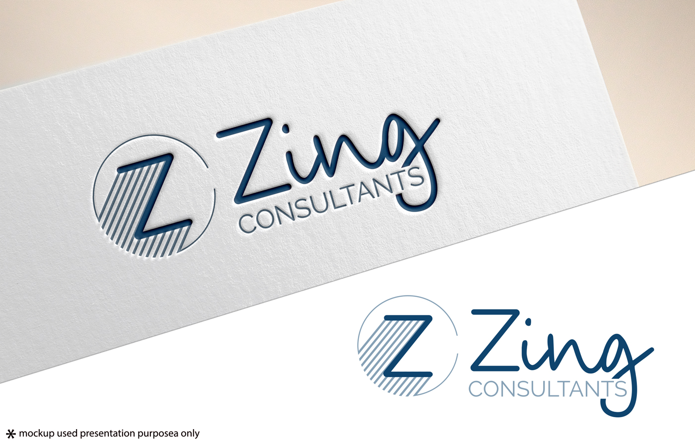 Logo Design by Rubia@ for Zing Consultants | Design #28606434