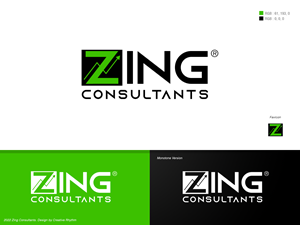 Logo Design by creativerhythm for Zing Consultants | Design: #28635813