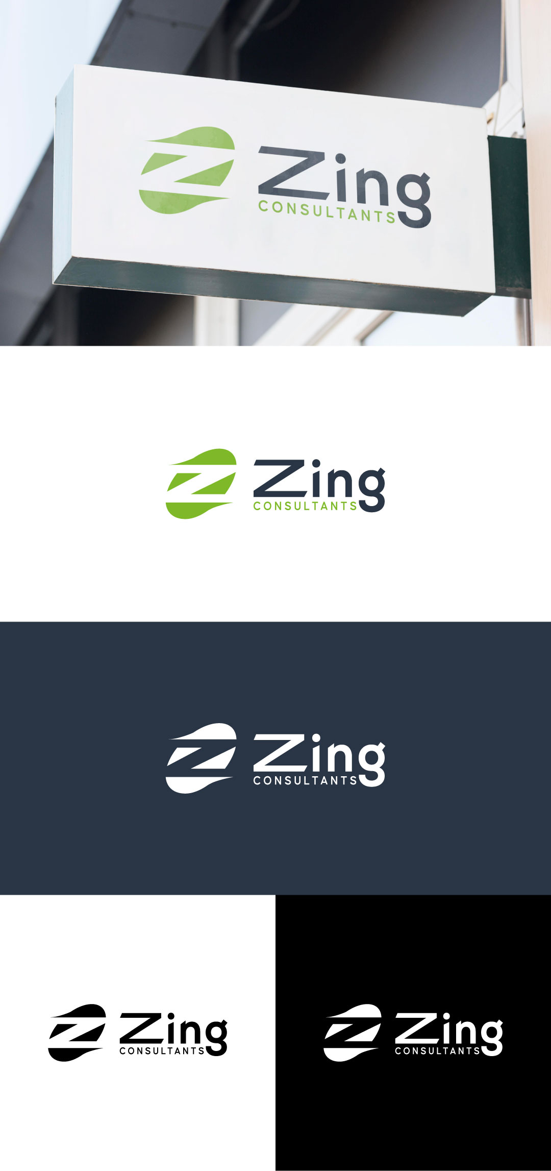 Logo Design by Infinity Graphics for Zing Consultants | Design #28613771