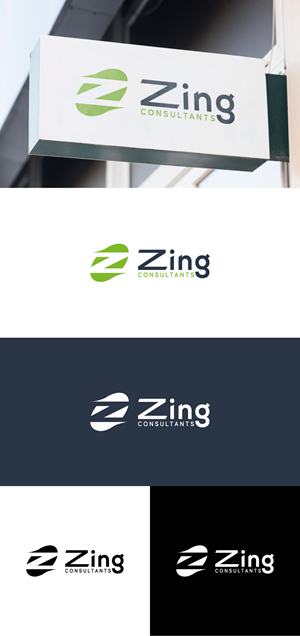 Logo Design by Infinity Graphics for Zing Consultants | Design: #28613771