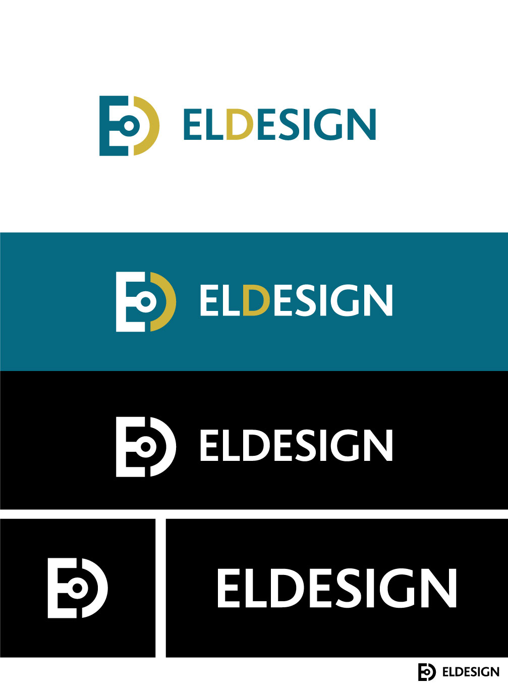 Logo Design by M Habib for Eldesign AS | Design #28612706