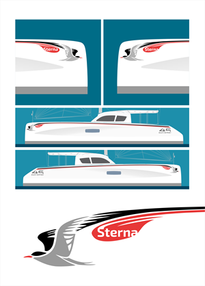 Sterna (Sailing Catamaran) | Grafik-Design von kolevvp
