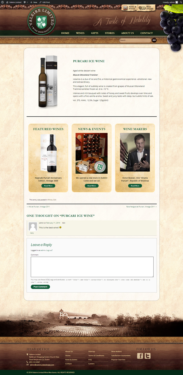 Wordpress Design by NABS DESIGN for this project | Design #3125519