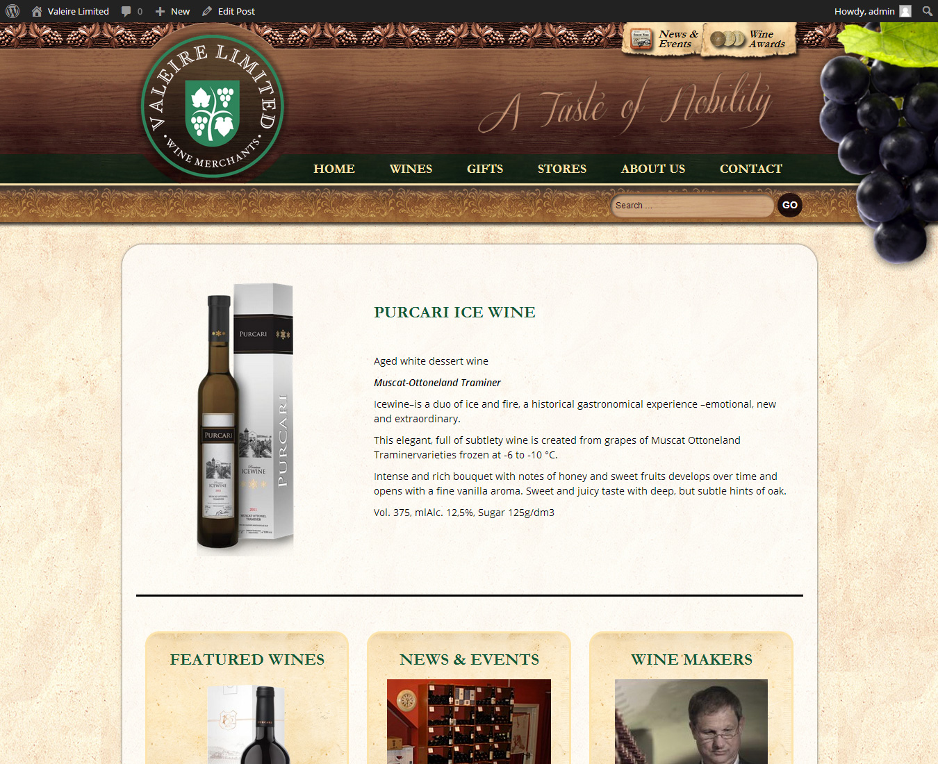 Wordpress Design by NABS DESIGN for this project | Design #3125521