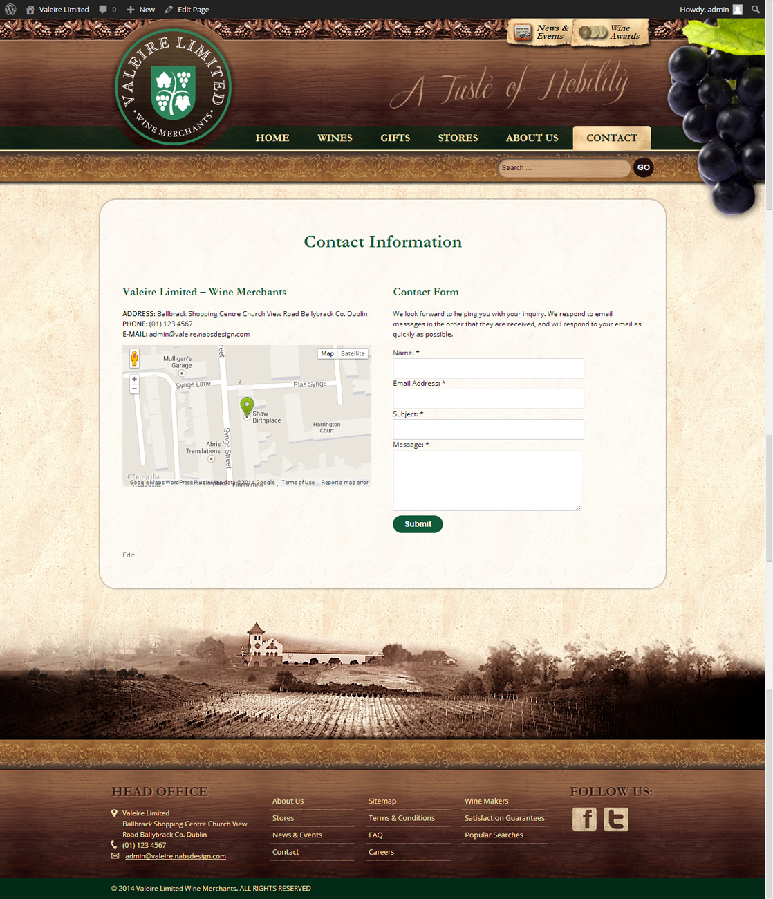 Wordpress Design by NABS DESIGN for this project | Design #3127450