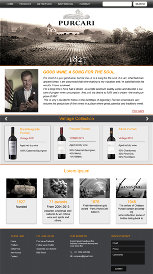 Wordpress Design by GlobalTech for this project | Design: #3098749