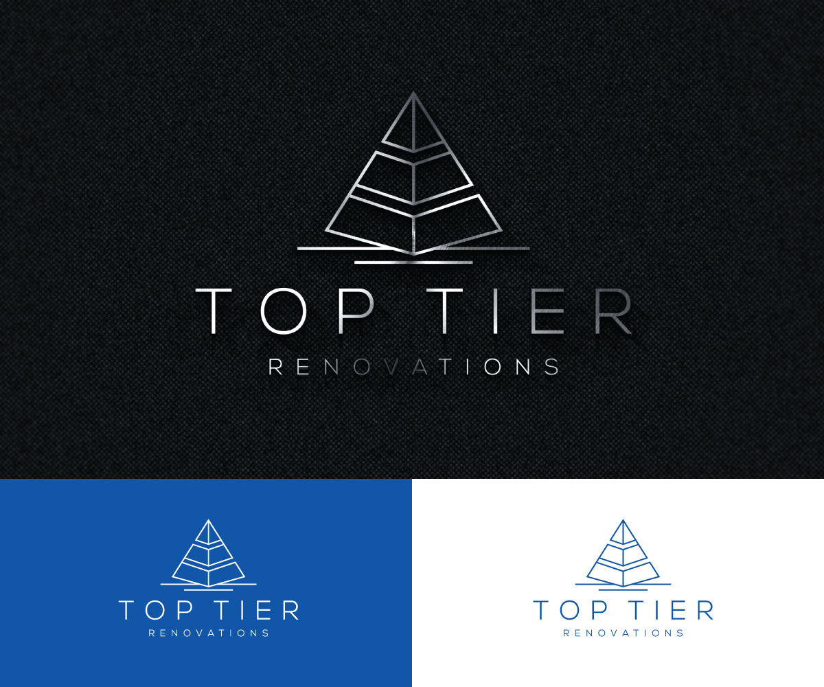 Logo-Design von sol design2 für Top Tier Renovations, LLC | Design #28607544