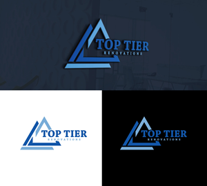 Logo Design by RRR Design for Top Tier Renovations, LLC | Design: #28606171