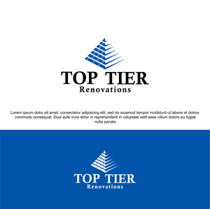 Logo Design by GI ART for Top Tier Renovations, LLC | Design: #28638883