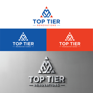 Logo Design by S.H Designs for Top Tier Renovations, LLC | Design: #28605994