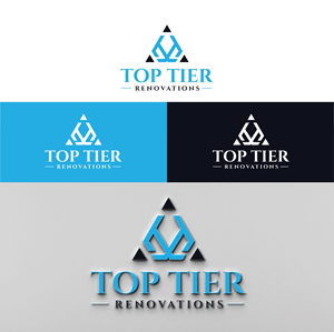 Logo Design by S.H Designs for Top Tier Renovations, LLC | Design: #28605995