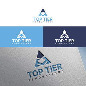 Logo Design by S.H Designs for Top Tier Renovations, LLC | Design: #28605996
