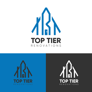 Logo Design by Teguhedc for Top Tier Renovations, LLC | Design: #28632720