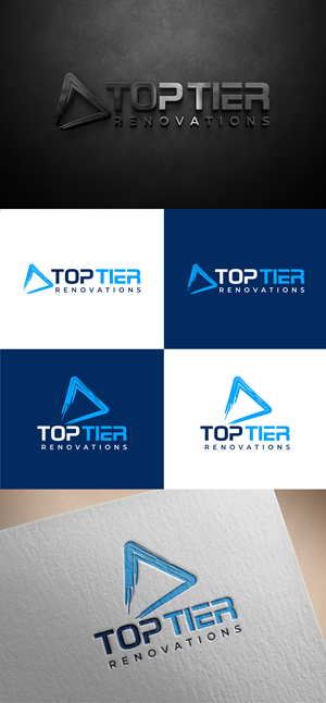 Logo Design by ARA Branding for Top Tier Renovations, LLC | Design: #28607163