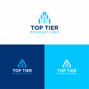 Logo Design by ndra for Top Tier Renovations, LLC | Design: #28607516