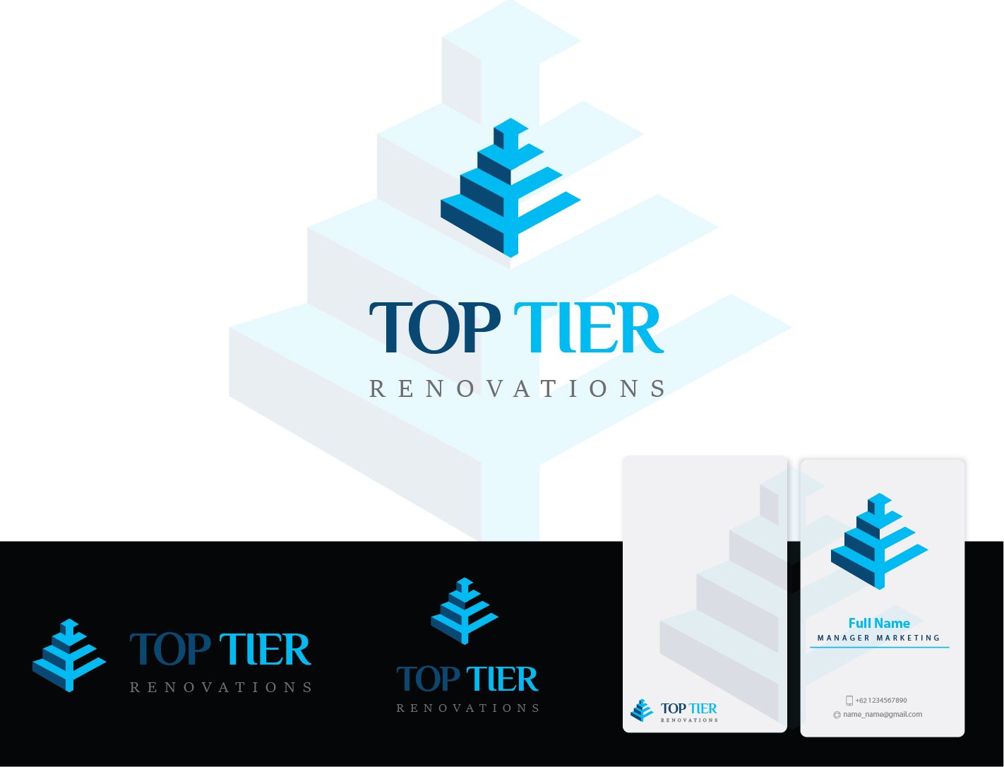 Diseño de Logo por jhonlenong para Top Tier Renovations, LLC | Diseño #28607529