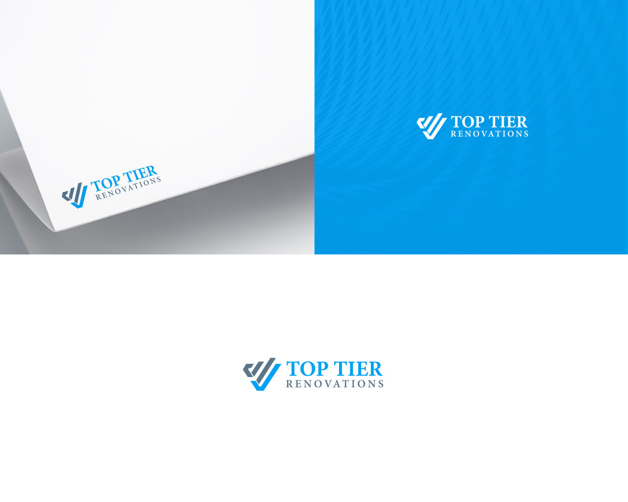Logo-Design von damakyjr für Top Tier Renovations, LLC | Design #28609036