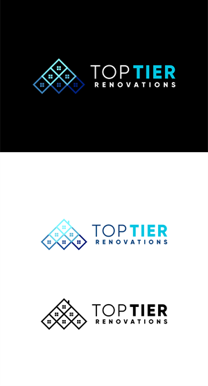 Logo-Design von mike edan für Top Tier Renovations, LLC | Design: #28636288
