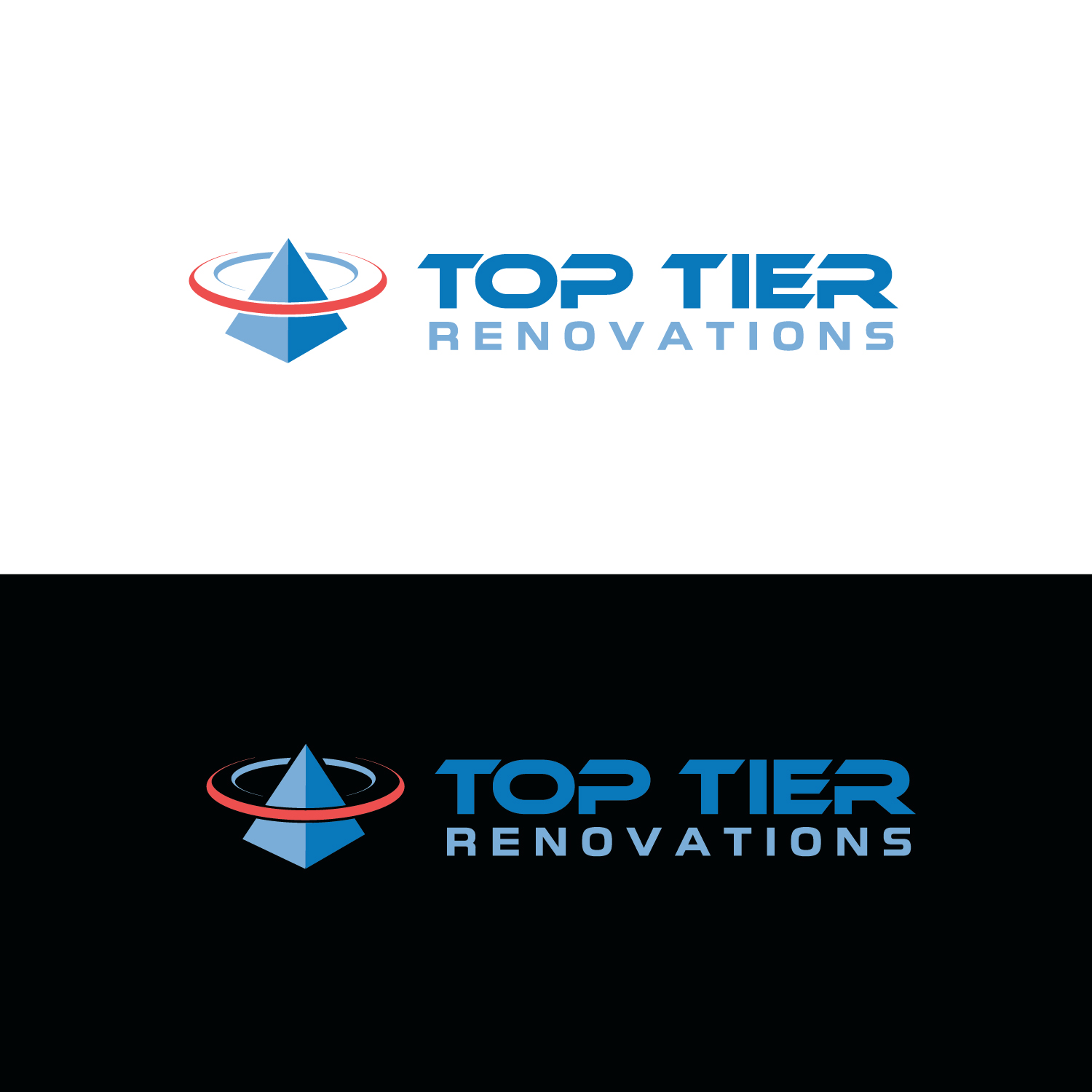 Logo Design by emptyboxgraphics for Top Tier Renovations, LLC | Design #28605757