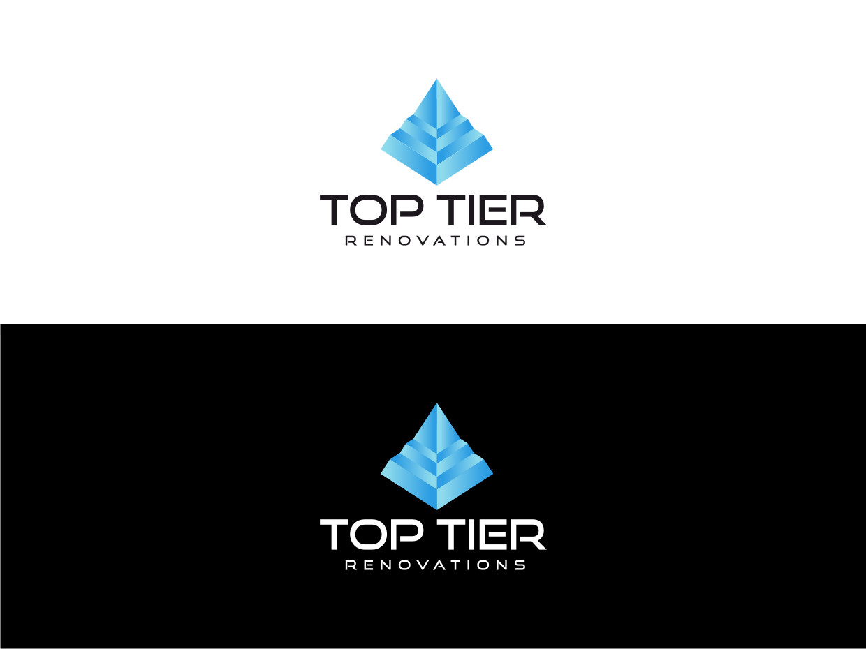 Logo Design by Atvento Graphics for Top Tier Renovations, LLC | Design #28629684