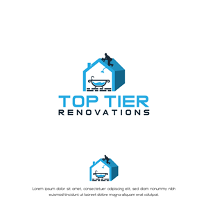 Logo-Design von Deziners Zone für Top Tier Renovations, LLC | Design: #28609323