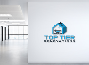 Logo-Design von Deziners Zone für Top Tier Renovations, LLC | Design: #28609324