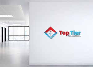 Logo-Design von Deziners Zone für Top Tier Renovations, LLC | Design: #28609325