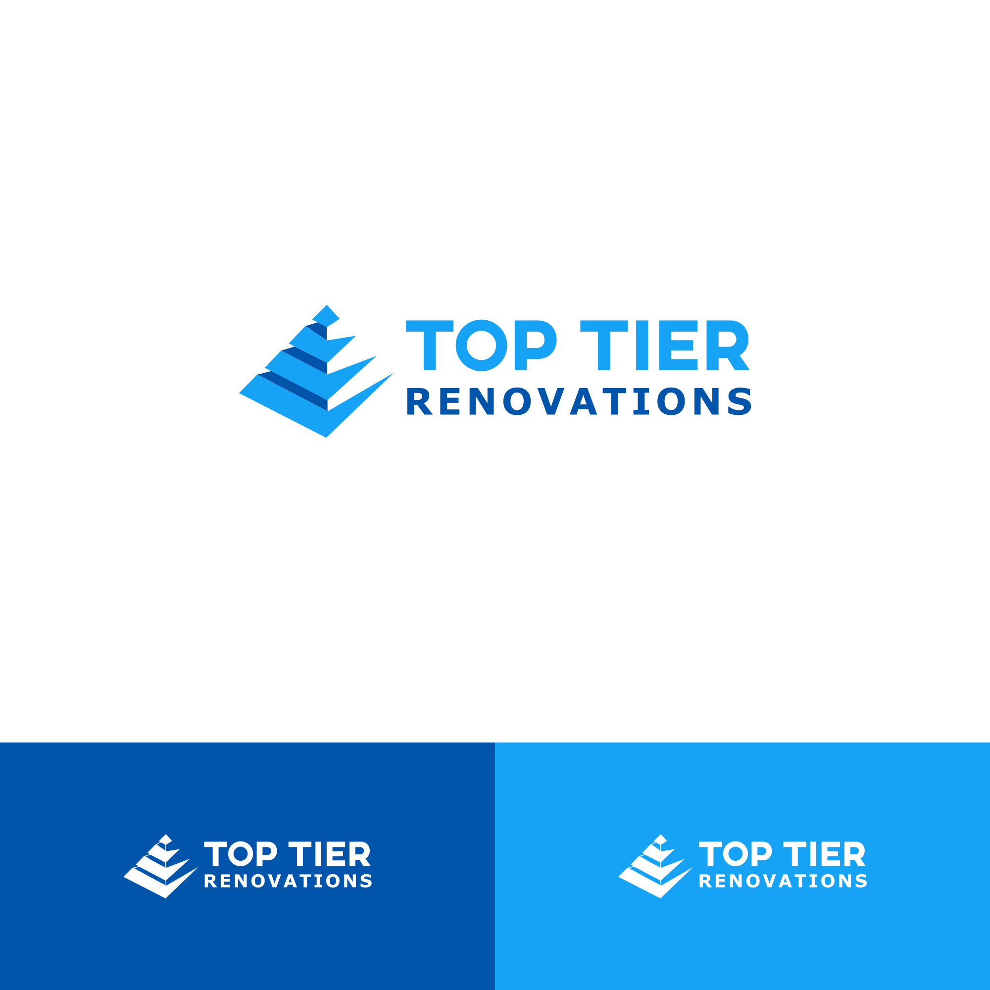 Logo Design by alitjuara for Top Tier Renovations, LLC | Design #28630684