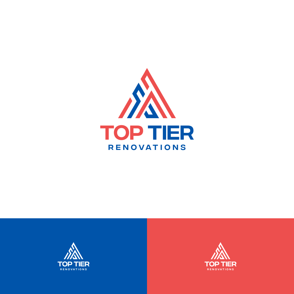 Logo Design by g234t_d4y for Top Tier Renovations, LLC | Design #28623387