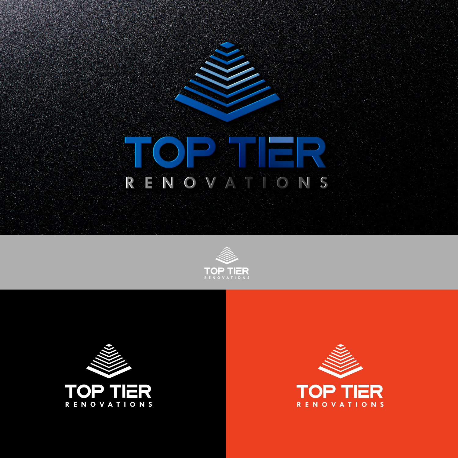 Logo Design by S.N.Y™-01 for Top Tier Renovations, LLC | Design #28606544
