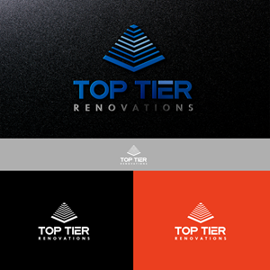 Logo Design by S.N.Y™-01 for Top Tier Renovations, LLC | Design: #28606544