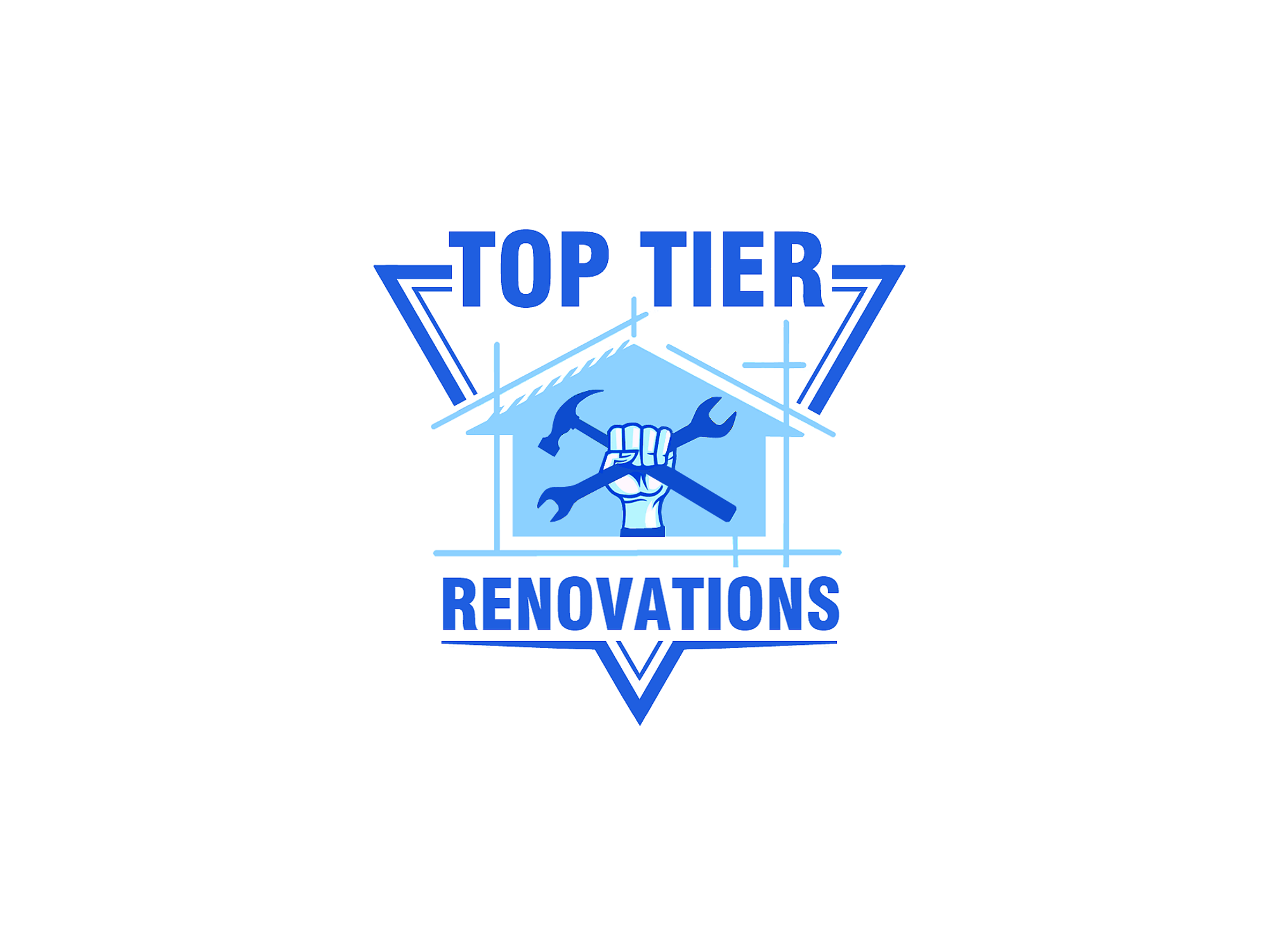 Logo Design by nouarbiti for Top Tier Renovations, LLC | Design #28606199
