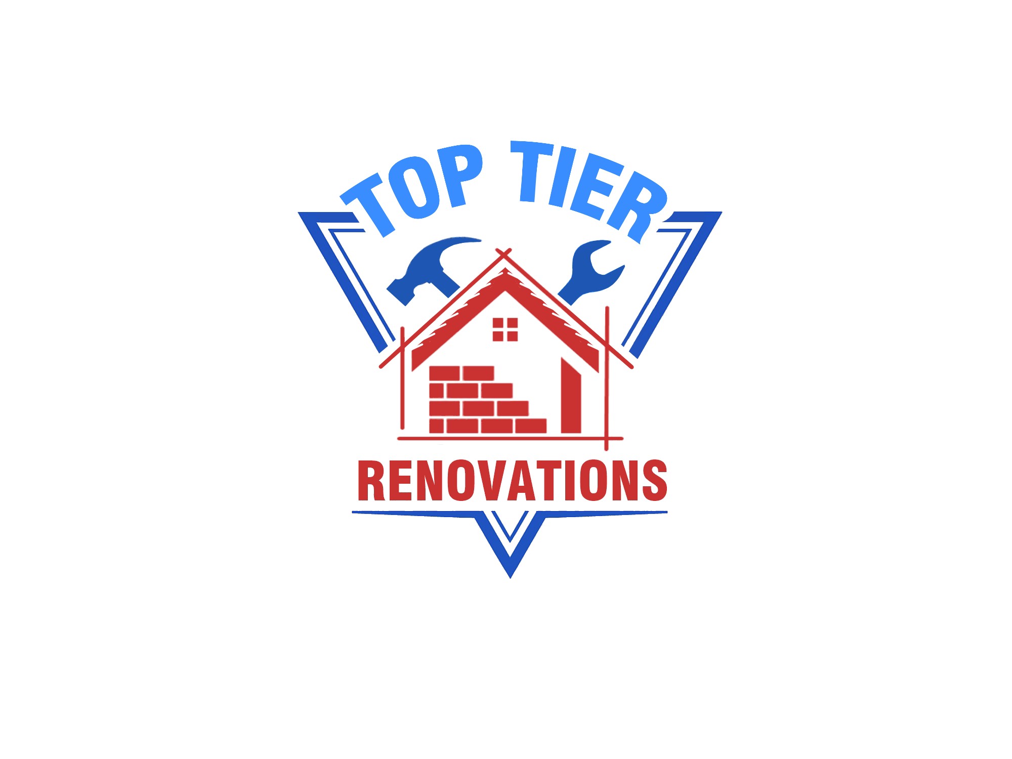 Diseño de Logo por nouarbiti para Top Tier Renovations, LLC | Diseño #28606830