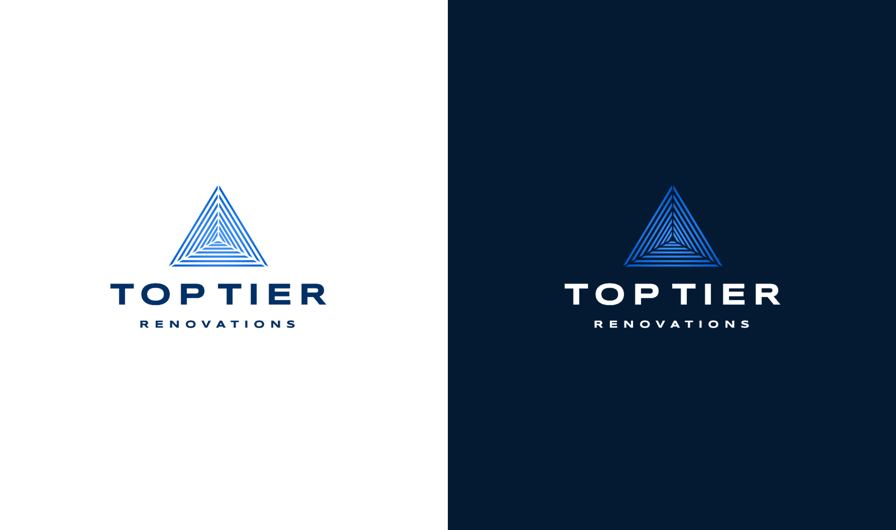 Logo Design by christianpoetoe for Top Tier Renovations, LLC | Design #28607048