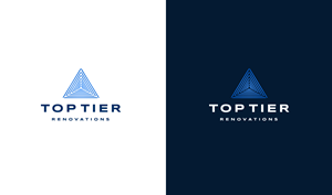 Logo-Design von christianpoetoe für Top Tier Renovations, LLC | Design: #28607048