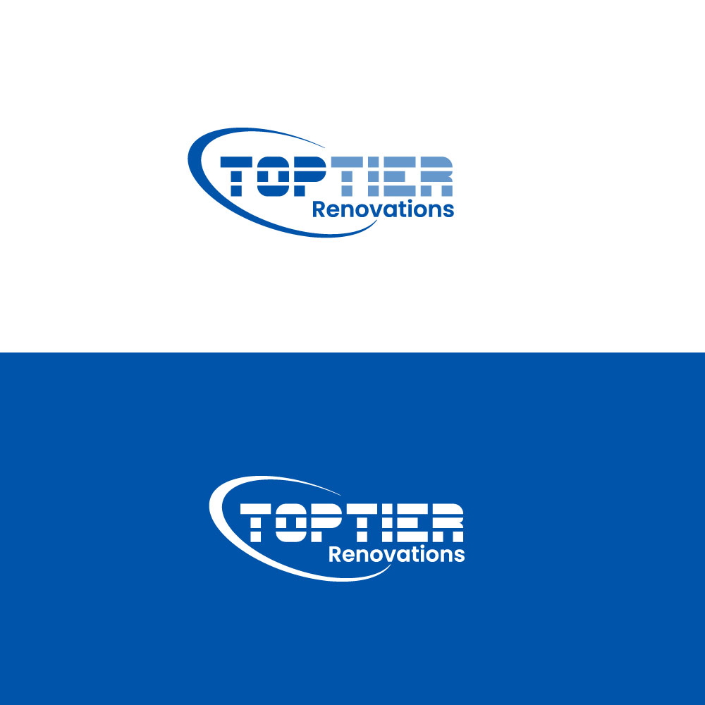 Diseño de Logo por NZ Creatives para Top Tier Renovations, LLC | Diseño #28618263