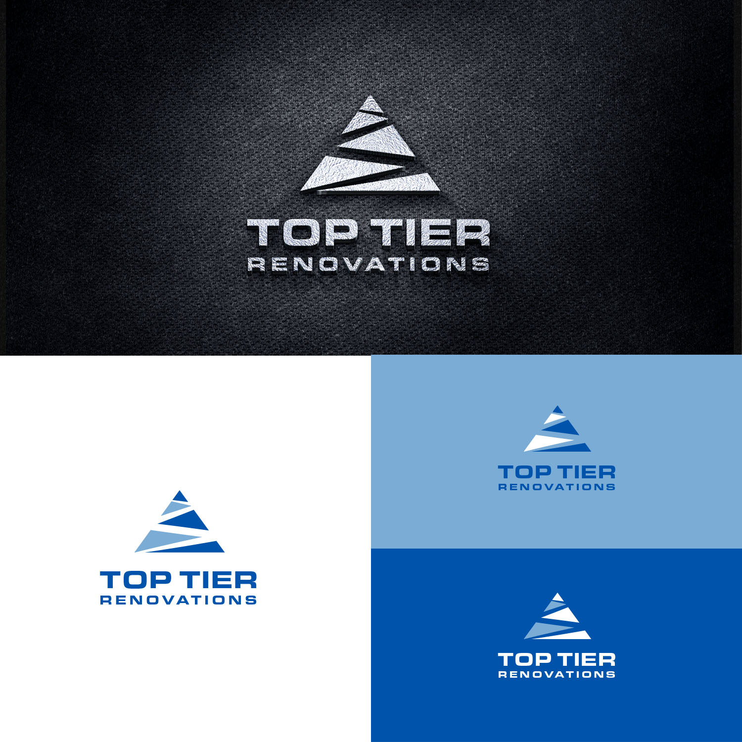 Logo Design by NZ Creatives for Top Tier Renovations, LLC | Design #28618363