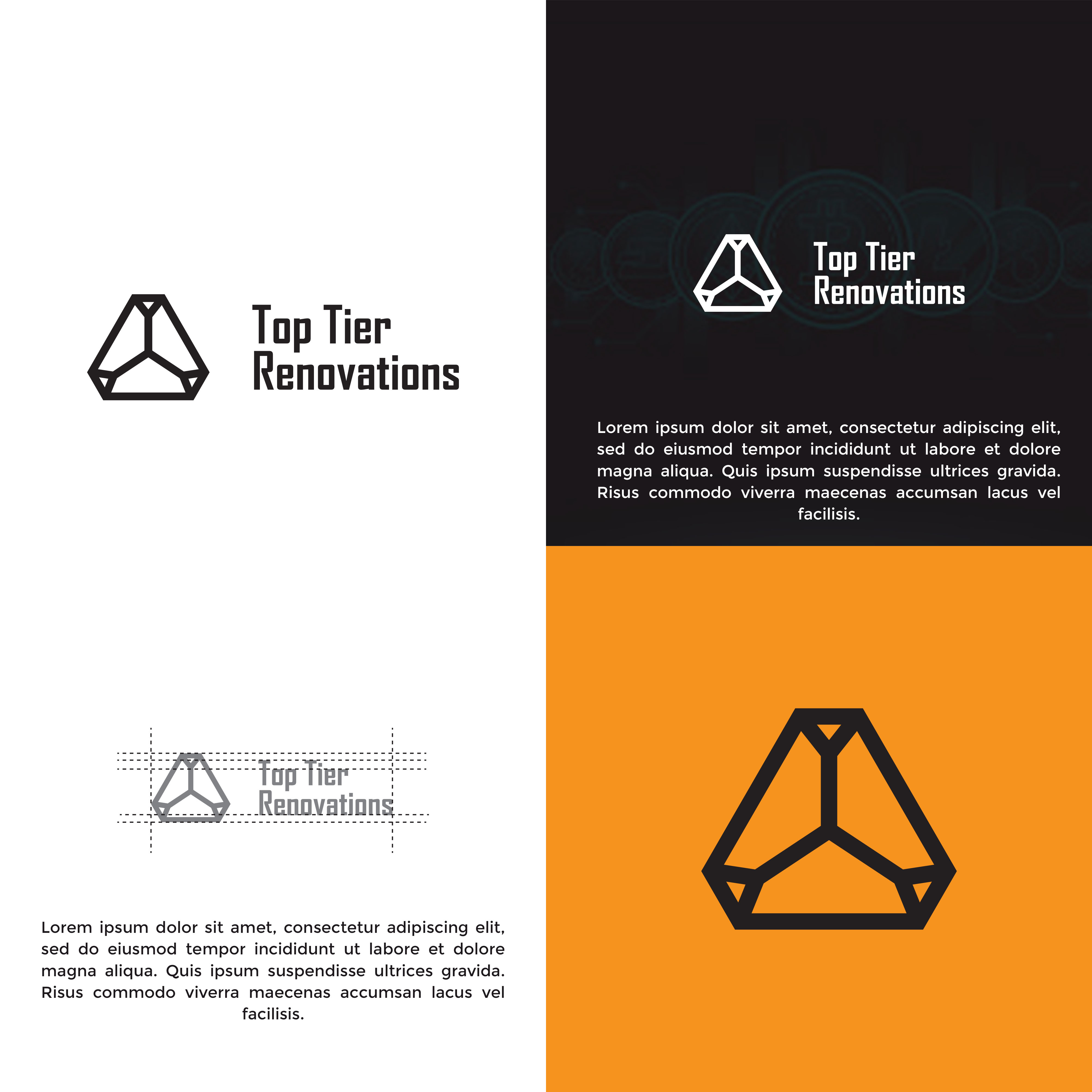 Logo Design by vramar.roy for Top Tier Renovations, LLC | Design #28605580